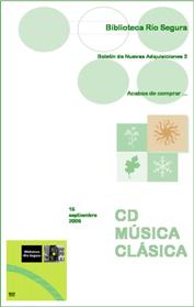 Portada del Boletn de nuevas adquisiciones 2 (septiembre 2006)