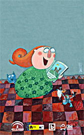 Cartel Da de la Biblioteca 2006 de Ins Vilpi