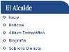 Recorte de la p�gina de inicio de la web alcaldemurcia.es. Secci�n "El Alcalde"