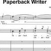 Partitura de �Paperback Writer�